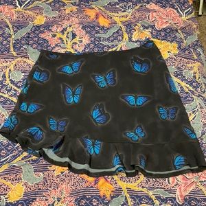 Dolls Kill Butterfly Skirt